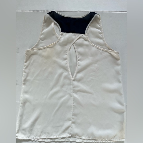 Against Nudity, sleeveless, sheer top, Sz L - Picture 2 of 5